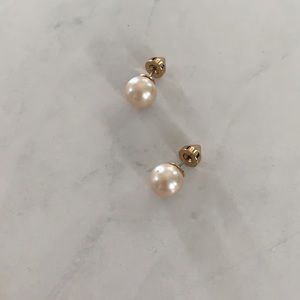 Stella and Dot pearl earrings
